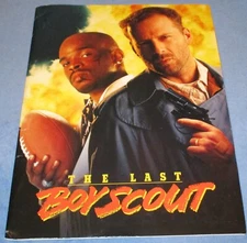 THE LAST BOY SCOUT Original 1991 Movie Press Kit with 5 Pics 33 Pg Bruce Willis