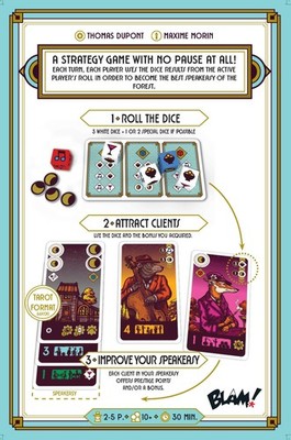 Hachette Board Games UK Moonshine, Board Game, 5 Players, 30 Minutes Play Time,