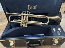 Bach Stradivarius Commercial Bb Trumpet LT1901B M Lacquer