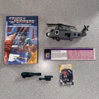 1986 Transformers Vintage G1 Vortex Decepticon Combaticon Helicopter Damaged