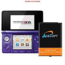 New Long Life 1500mAh Grade A Business Upgraded Battery f Nintendo 3DS CTR-001