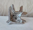 METAL  ASHTRAY SOVIET SPACE AIRCRAFT VINTAGE 1969 USSR UKRAINE