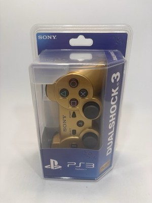 PlayStation 3 Controller Metallic Gold Dualshock 3 Wireless Controller PS3 NEU