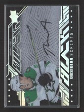 2024 Upper Deck SPx Hockey Black Obsidian Scripts Roope Hintz #OS-RH