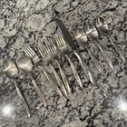 International Sterling Silver Flatware 10 Piece 320 Total Grams Rose Ballet
