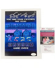 CJ Graham signed 8x10 Photo Jason Voorhees, Nintendo - Friday the 13th Part VI J