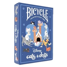 Bicycle Disney Cats & Dogs playing cards Brand New