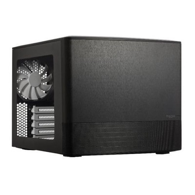 Fractal Design Node 804 Black Cube Gehäuse mit Klarsichtfenster Micro ATX gebürstet A