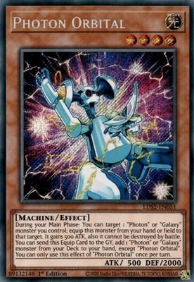 PHOTON ORBITAL - LDS2-EN051 - SECRET RARE - 1ST EDITION - NM
