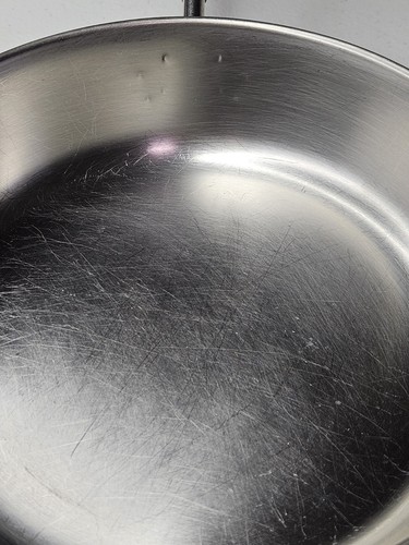 Vtg Revere Ware 7" Skillet Frying Saute Pan USA Chicago IL Copper Bottom No Lid - Picture 3 of 12