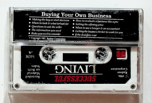 Successful Living Buying Your Own Business Pino Cassette Radnor 1987 - Picture 2 of 2
