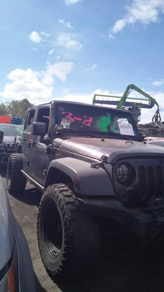 2016 Jeep Wrangler Windshield Grey OEM Used 68028605AK 119k Miles - Изображение 4 из 4