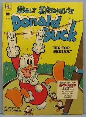Donald Duck in Big-Top Bedlam #300 ~ Dell Four Color Comic Book - 1950