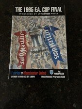 1995 FA Cup Final Programme - Everton v Manchester United - 20th May 1995