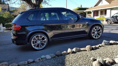 For BMW X5 E70 07-13 Sideskirts blades AERO look Performance
