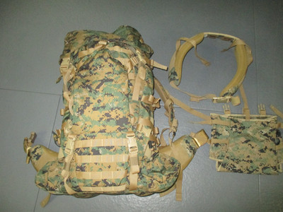 ORIGINAL USMC ILBE Rucksack, Marpat, 75+ Liter, **SELTEN**, **NEUwertig**