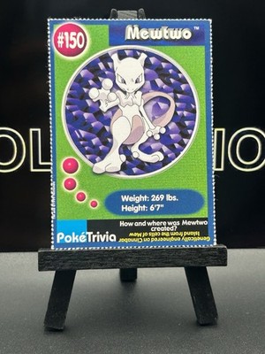 Mewtwo #150 Pokemon The First Movie Promo Card PokeTrivia