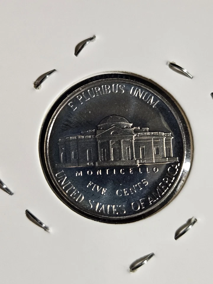 1994 S Jefferson Nickel Proof, UNC., High Grade, Came From Proof Sets (MS) #8 - Image 4 of 4