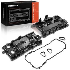 A-Premium Front Rear Engine Valve Cover with Gasket Compatible with Nissan Al...