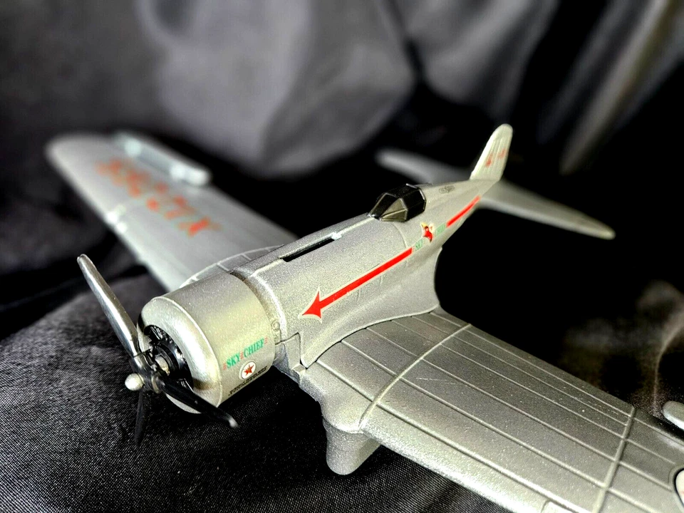 ERTL Wings of Texaco 1932 Northrop Gamma Airplane Coin Bank Inv. #1116 - Image 2 of 4