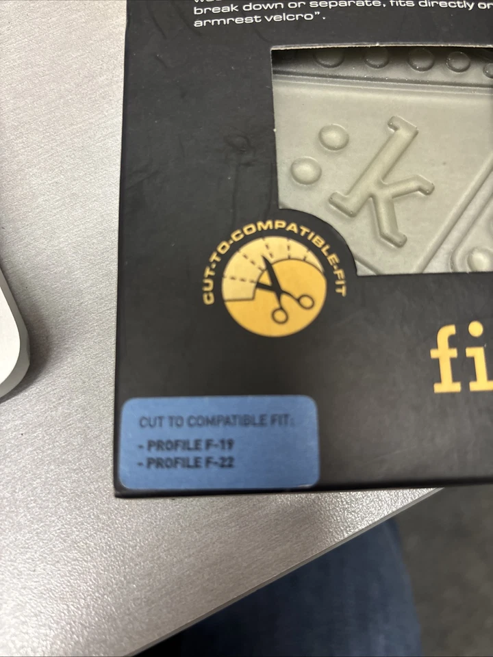 Fizik Trigel Aerobar Pads, For Vision Deluxe or Vision Micro, fi'zi:k, Gray - Image 2 of 3