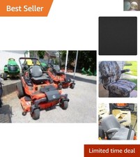 Durable Custom Fit Black Seat Cover for Kubota Zero Turn Mowers ZD321-ZG327