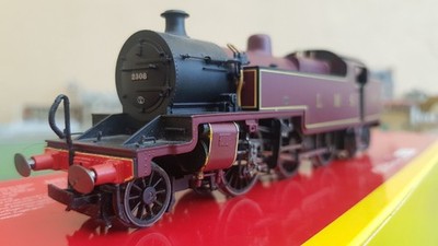 Hornby R3020 LMS Fowler Class 4P 2-6-4T Lok. 2308, rot, DCC ready, verpackt