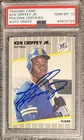 Ken Griffey Jr. 1989 Fleer #548 Signed Rookie Baseball Card PSA/DNA  Auto 10