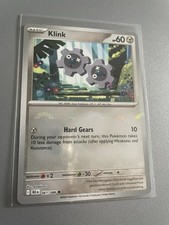 Pokemon TCG Klink 61 Pokeball Card Black Bolt Set Mint Condition 