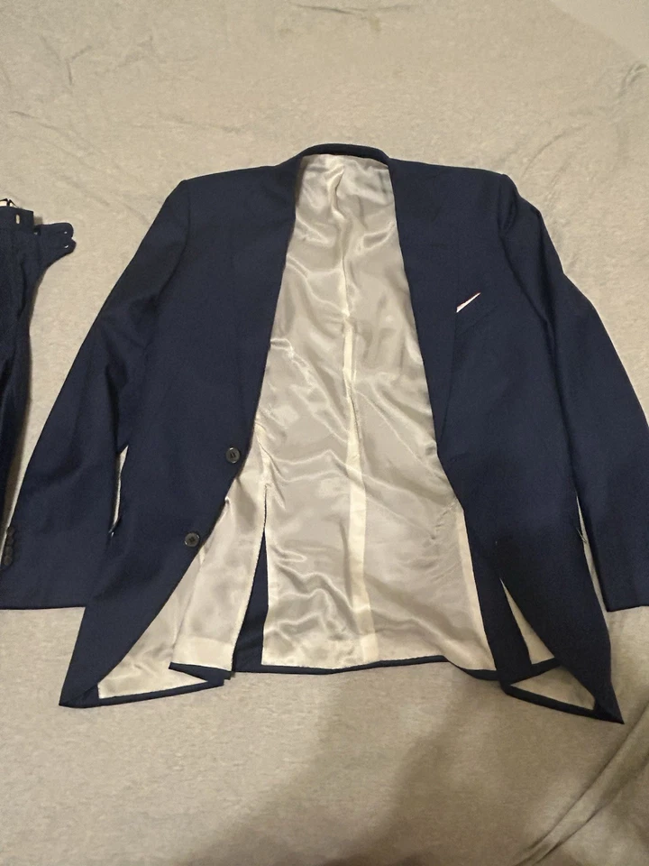 复古 SuitSupply Napoli Old money style 罕见西装套装 — 第 2/4 张图片