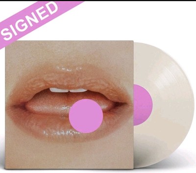 Kesha  SIGNED Cum For Me Clear Vinyl Preorder
