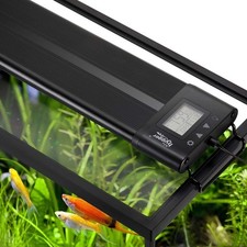 Auto on Off 30-36 Inch LED Aquarium Light Extendable Dimable Full Spectrum Light