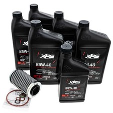 Can-Am New OEM Spyder Oil Change Kit 5W40 for Rotax 1330, 9779249, 9779484