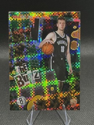 2025-26 Topps NBA Hoops - Danny Wolf The Buzz #TB-27 Light Burst Green /75 SP