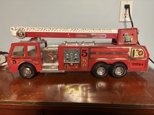 Vintage 1993 Tonka Engine 5 Fire Department Truck 23" Size 33105 Water Cannon