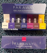 AVON GIFTS: FAR AWAY - 7 x trial size EAU de Parfums in a presentation box