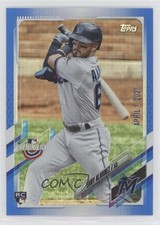 2021 Topps Opening Day Opening Day Edition Blue Foil Eddy Alvarez #8 fm0