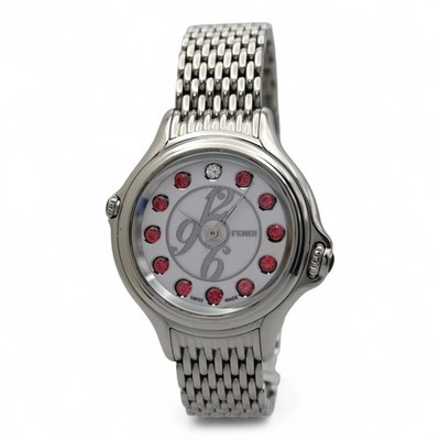 Fendi Crazy Carats Rotating Gems 38MM Ladies Steel Watch | eBay