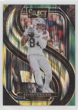 2024 Panini Select Premier Level Green & Yellow Shock Prizm Kendrick Bourne 1lm5