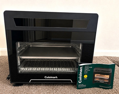 Cuisinart TOA-110 Digital Air Fry Toaster Oven, Black Matte, 1800W
