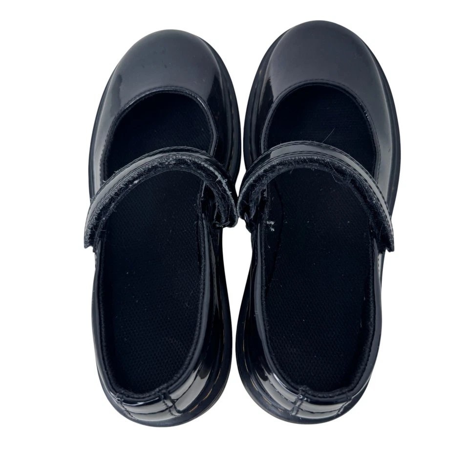 Dr. Martens Maccy Mary Jane Shoes Kids 2 Black Patent Leather Air Cushioned Sole - Image 4 of 4