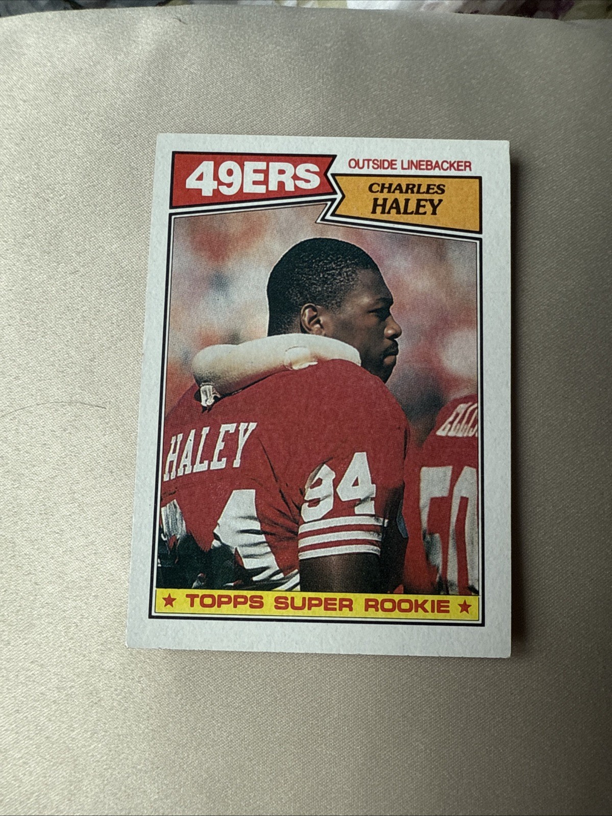 1987 Topps Charles Haley #125 Rookie RC HOF