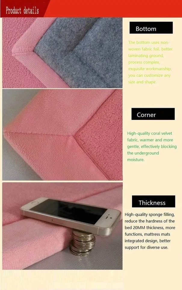 Alfombra de juego para bebés Alfombra de decoración de enfermeras Alfombra Hypebeast de 1,18" de grosor Alfombra antideslizante Pa... Foto 3 de 4