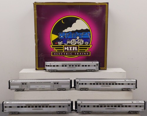 Juego de vagones de pasajeros aerodinámicos MTH 20-65020 O New York Central 70' (juego de 5) EX | Condition: Used
