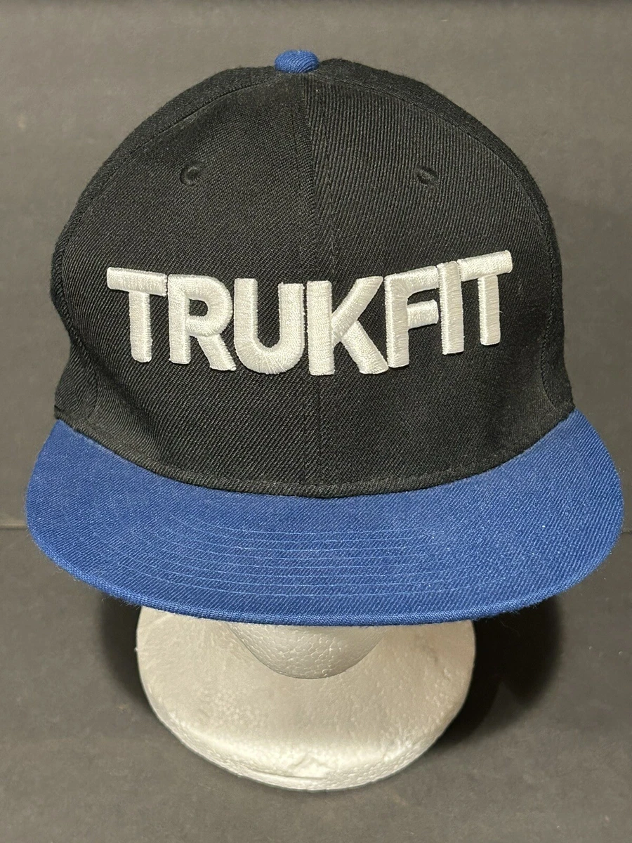 TRUKFIT Blue Black Snapback Baseball Hat