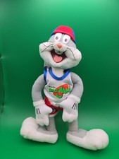 Vintage 1996 McDonald's Space Jam Bugs Bunny Plush Happy Meal Toy 8" WB