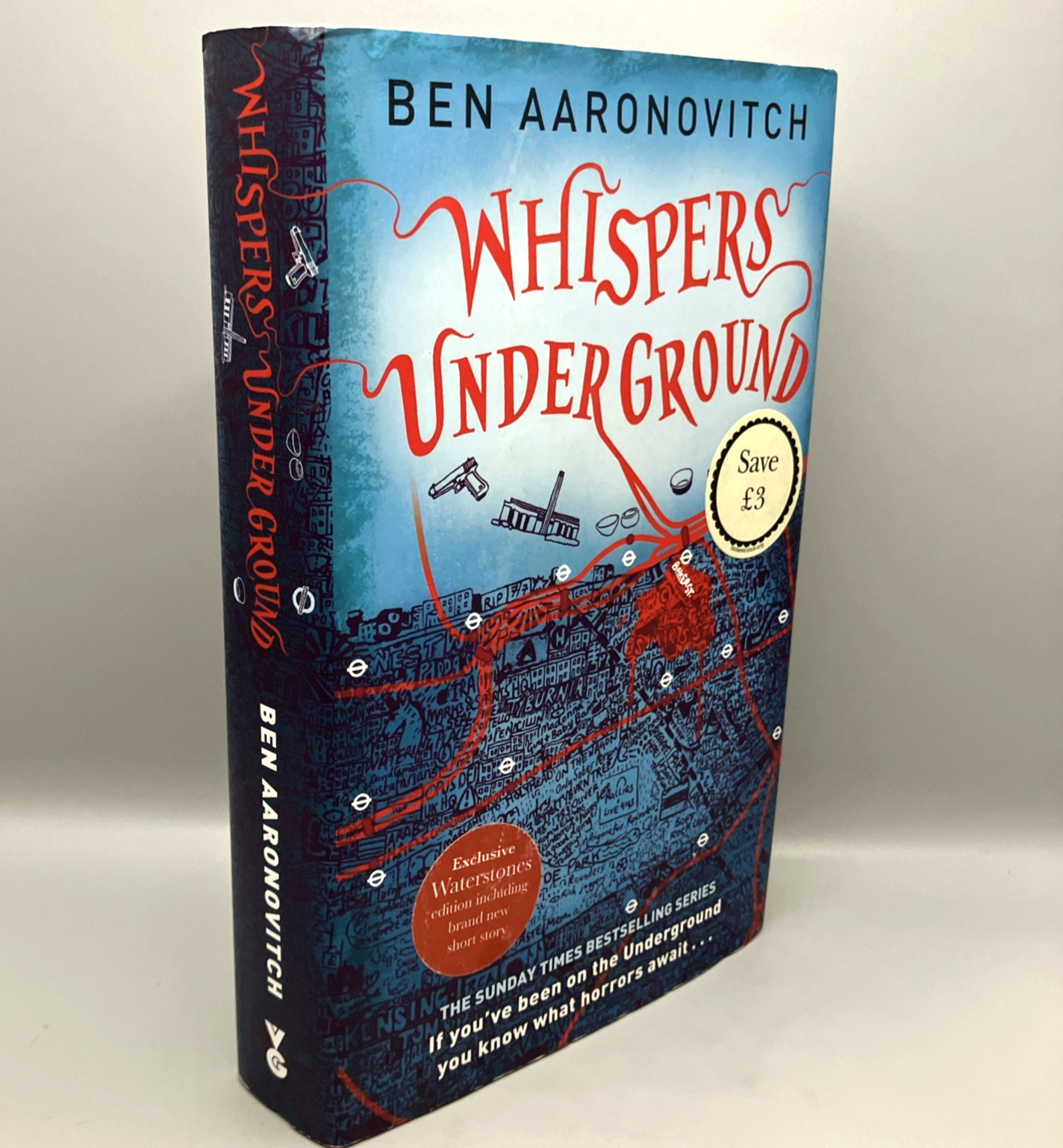 Whispers Underground First Edition Ben Aaronovitch Hardvover Rivers London Book