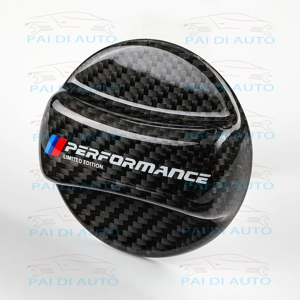 Carbon Fiber Fuel Cap Hat For BMW 5Series M5 F10 F11 F90 G30 G31 E60 Performance - Image 4 of 4