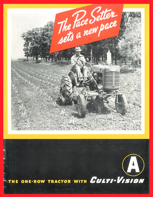 IH McCormick-Deering Farmall A The Pace Setter Sets a New Pace Sales Brochure