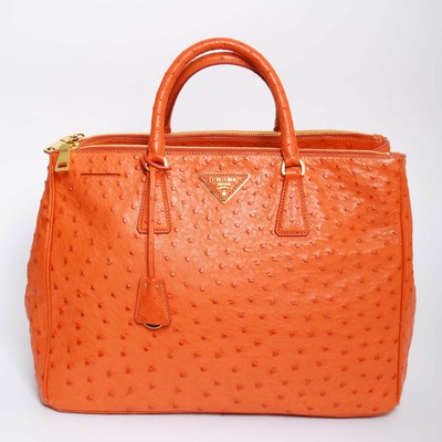 prada ostrich bag